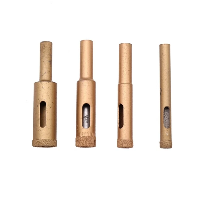 4X(4 StüCk Bohrer Keramik Loch SäGe Set 6Mm 8Mm 10Mm 12Mm Glas8)