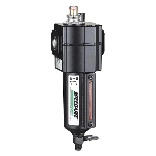 SPEEDAIRE 4ZL78 Air Line Lubricator,1/4In,60 cfm,250 psi