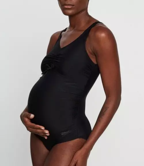 Speedo Size XS / 6 Maternity Bathers Swimwear Swim Uback Womens Black