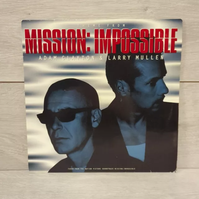 Adam Clayton & Larry Mullen - Theme From Mission Impossible - 12" Vinyl Record