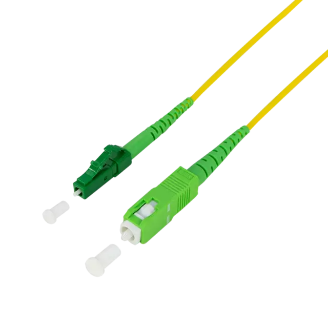 LWL Simplex Patchkabel, OS2, SM G.657.A2, SC/APC-LC/APC, 20 m