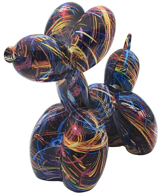 Supernova 20cm mehrfarbig Ballon Hundefigur/Ornament