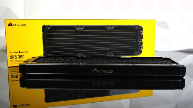 CORSAIR HYDRO X Series XR5 360mm Radiator (Black Ice Nemesis 360GTS ...