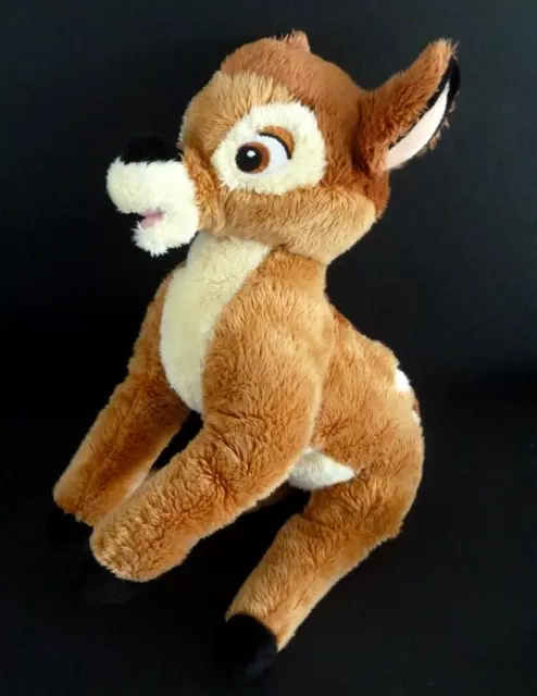 E5. DOUDOU PELUCHE DISNEY NICOTOY BAMBI  ht28 x26cm avec billes EXCELLENT ETAT 3