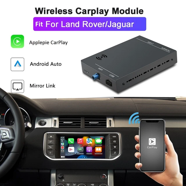 Android Decoding Box Function UPGRADED DECODER BOX Carplay Android Auto Retrofit for JAGUAR LandRover ...