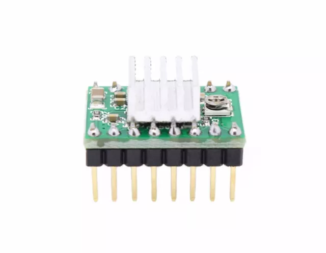 5PCS 3D Printer A4988 Stepper Motor Driver+Heatsink With Stickers For Reprap AU 3