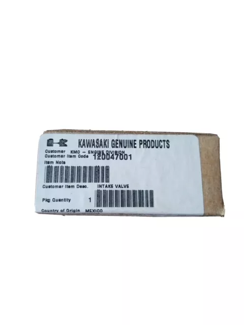 Intake Valve, Kawasaki, #120047003,Fh500V, Fh541V,Fh580V, Fj180V,Propane Buffers
