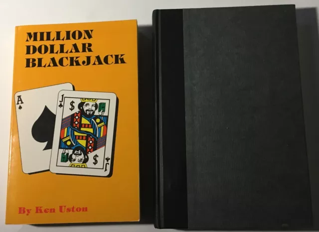 KEN USTON Million Dollar BLACKJACK PB Gambling Times + Uston ON BLACKJACK HC 2