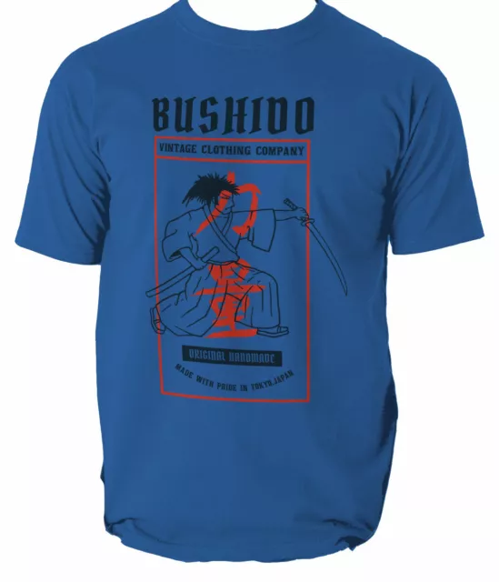 Samurai 2 mens t shirt bushido ronin S-3XL