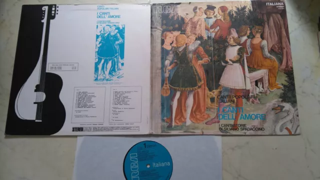 Canti Popolari Italiani I Canti Dell ´ Amore Rca LP 1970
