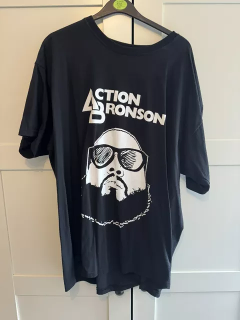 Action Bronson Tour T Shirt Manchester 2019 XXL Bootleg Baklava