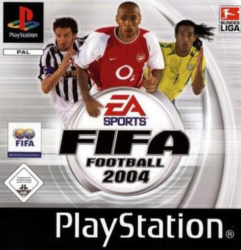 FIFA Football 2004 (Unboxed) (PAL) for Sony PlayStation 1. Cleaned, Tested an...