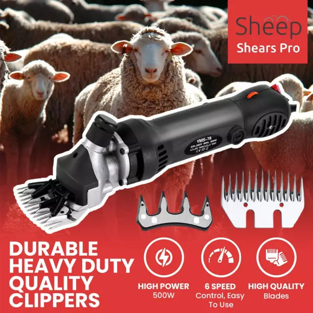 980W electric sheep shears shearing animal clippers farm livestock wool carding