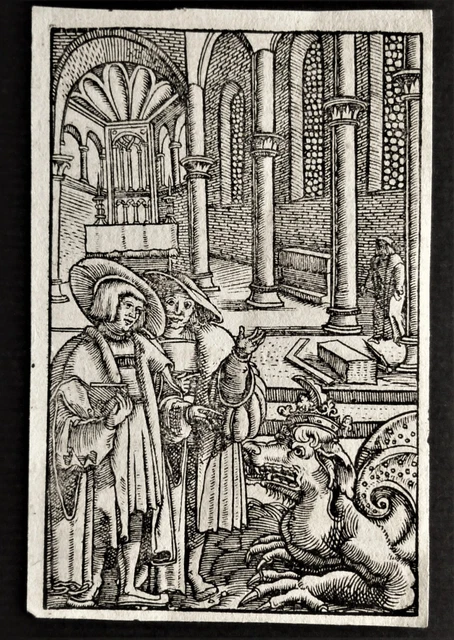 Woodcut by Anton WOENSAM. Post-Incunable