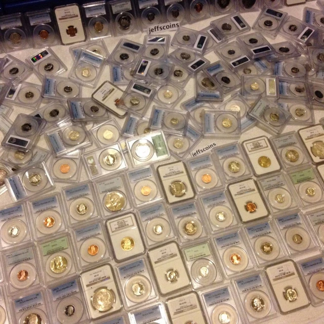 ✯ Pcgs Ngc Graded Us Coin ✯1 Slab Lot✯ Clad Silver ✯ 10+ Years Old✯