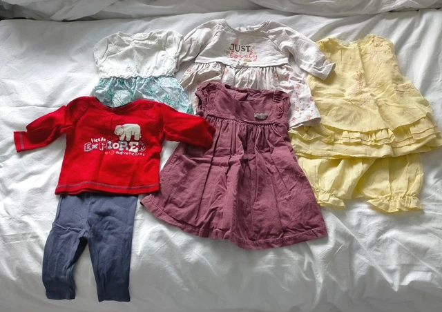 Job lot of baby girls clothing - aged 3-6 months - good condition