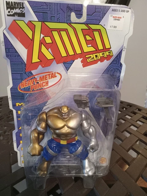 Marvel Comics X-Men 2099 Heavy Metal Punch Metalhead ToyBiz C1