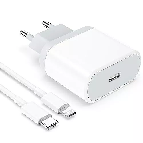CREAPICO Chargeur USB C 30W et Câble Type C 2m pour iPhone 15, Embout  Adaptateur Secteur