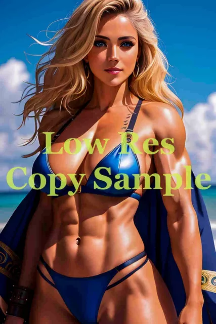 Amazon Women (AI Generated) posing -