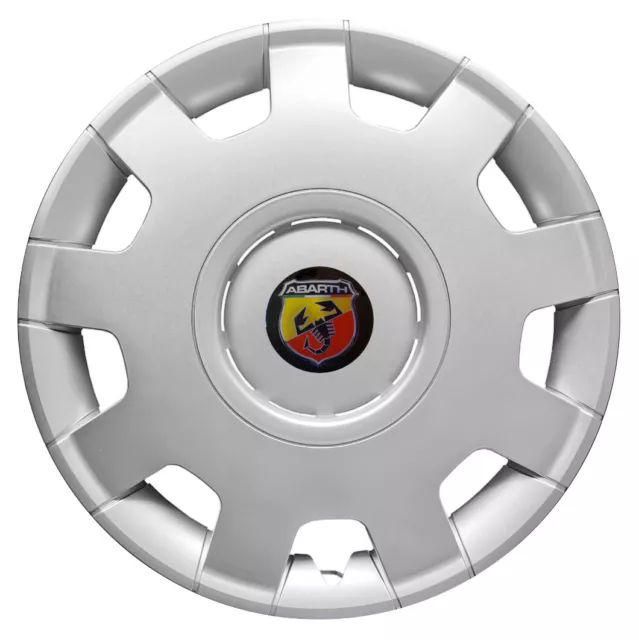4x13" Wheel trims fit Fiat Panda Punto with 13 inch wheels ABARTH