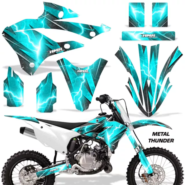 Dirt Bike Decalcomania Grafica Kit Adesivo Per Kawasaki KX85 & KX112- 22 -fino