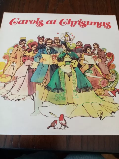 Carols At Christmas 12 Popular Carols 33rpm Vinyl Record LP Album