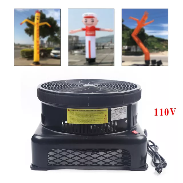 18" Air Blower Fan Fit Outdoor Inflatable Dancer Wind Tube Man Puppet Fly Guy