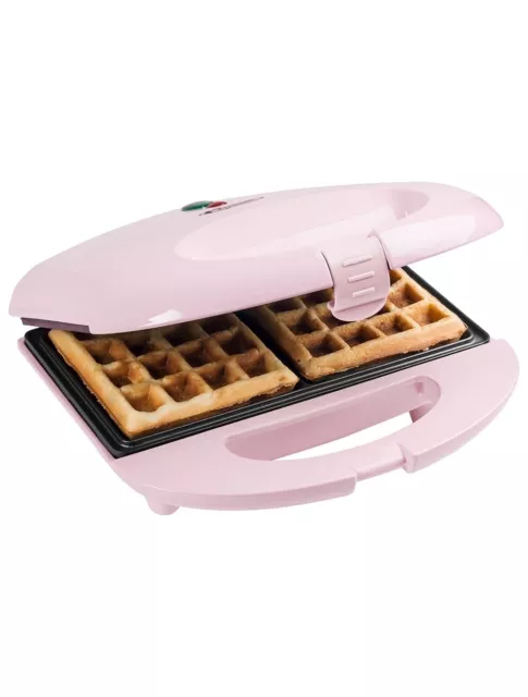 Bestron Waffeleisen, Belgische Waffeln, ASW401P, antihaftbeschichtet - B-Ware