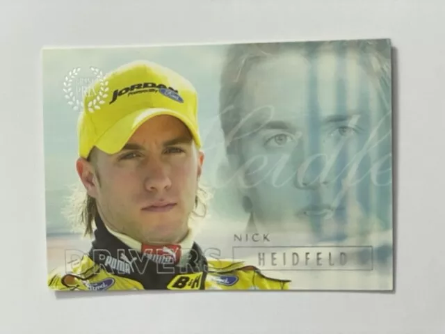 2005 Futera Grand Prix Formula 1 F1 Drivers Nick Heidfeld