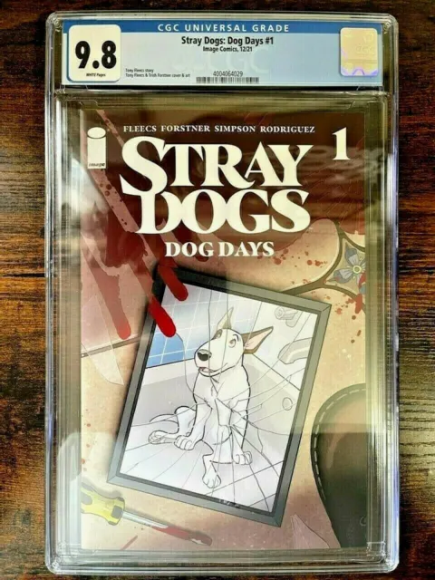 Stray Dogs Dog Days #1 Cgc Graded 9.8 Cvr A Fleecs & Forstner White Pages Image