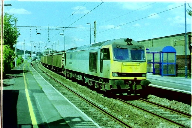 35MM RAILWAY COLOUR Negative Class 60 074 at Longport £1.75 - PicClick UK