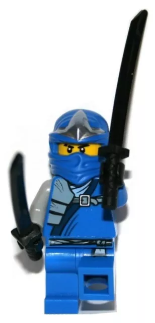 LEGO NINJAGO JAY ZX Blue Ninja 9442 with Twin Swords NEW and