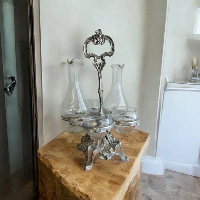 Achat Ensemble d'assaisonnement pour huile, vinaigre, sel et poivre en