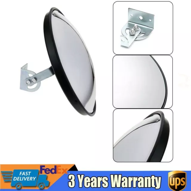 Wide Angle Convex Mirror Traffic Safety Driveway Street Parking Corner Mirror