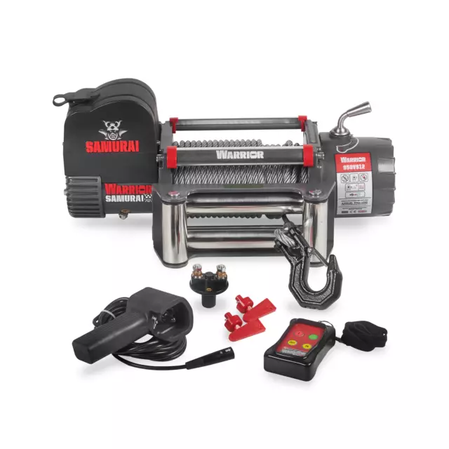 Warrior Samurai V2 Next Gen 9500lb Winch