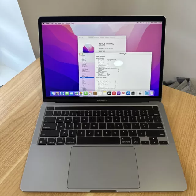 Apple MacBook Pro (Retina) 13" A2338 2020 Apple M1 8 GB RAM 256 GB SSD grigio siderale