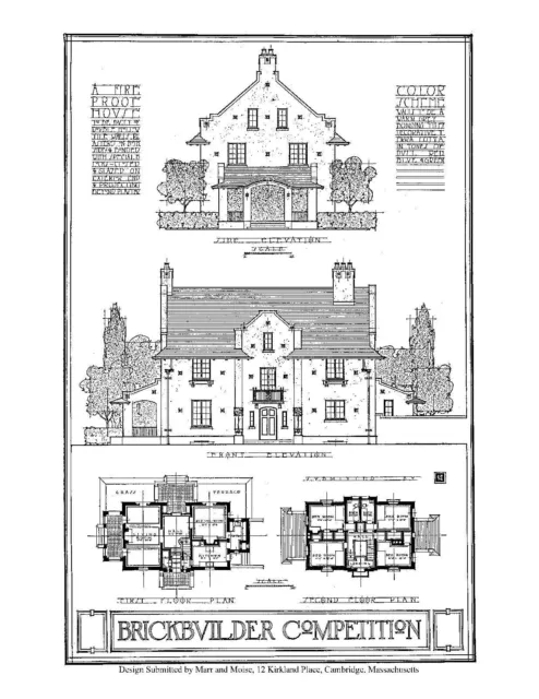 House Design Competitions, Book 2 Drawings - Natco- A Book of House Designs 1910 3