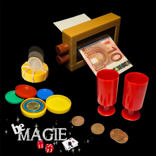 Boite de Magie n°1 - 4 tours faciles pour débutants - Thème argent