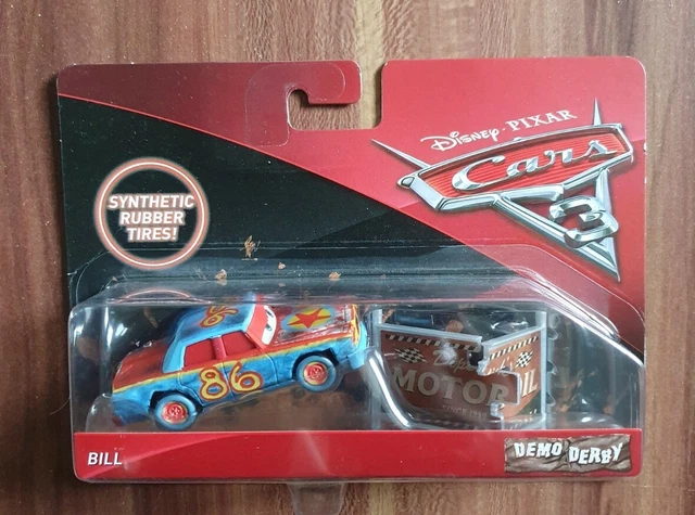 NEW DISNEY CARS 3 Diecast Demo Derby Bill 24.00 PicClick UK