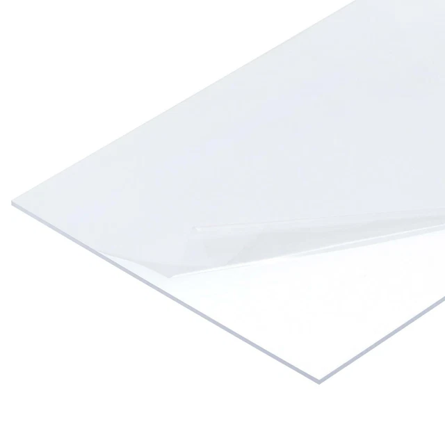 Kit De 30 Feuilles Rondes En Acrylique Transparent 4 Pouces (100mm) - Épaisseur 1mm - Pour Art, DIY, Décoration