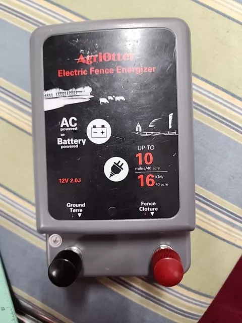 agriotter electric fence energizer