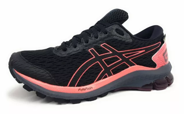 Asics GT1000GTX Sportschuhe Damen Trainingsschuhe Laufschuh Schwarz Freizeit