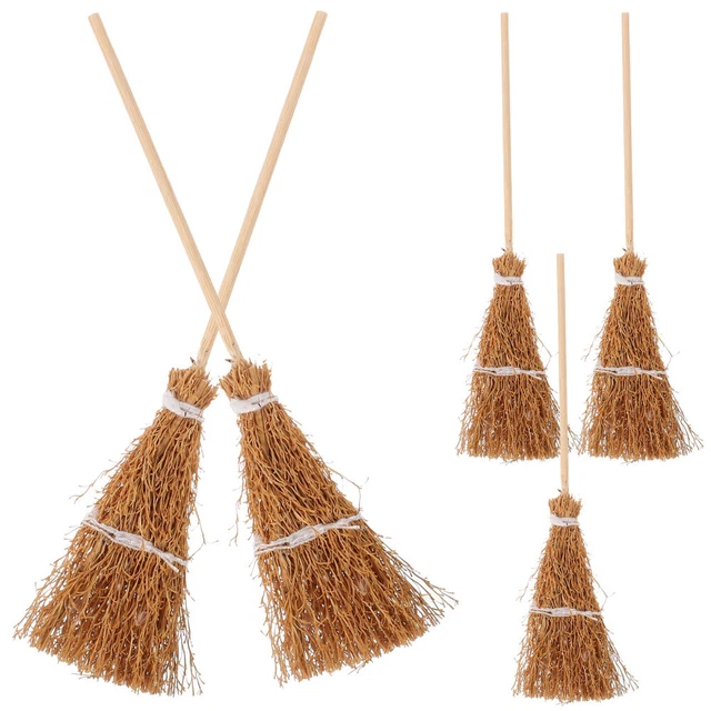 2-4pack 12 Piezas Miniatura Escoba Decoración Para Perfke Escoba De Casa De Munecas 2-4pack 12 Piezas Miniatura Escoba Decoración Para Perfke Escoba De Casa De Munecas