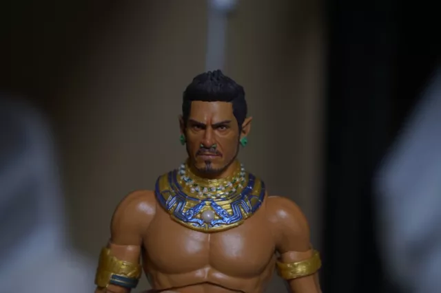 1/12 Marvel Legends MCU Namor cabeza pintada personalizada 3