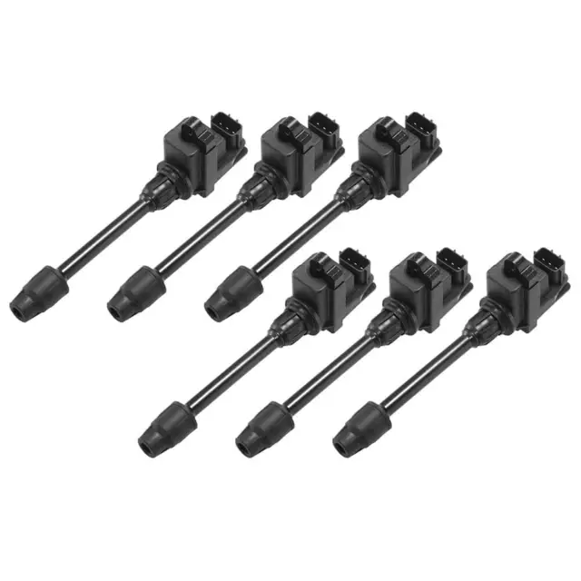 Paquete de 6 bobinas de encendido Mobiletron CN-18 para Nissan Maxima QX 2