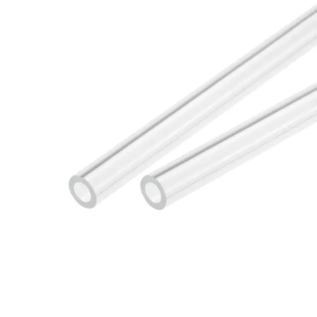 Acrilico Tubo Trasparente Rigido Rotondo Tubo 6mm ID 10mm OD 14" 2pz