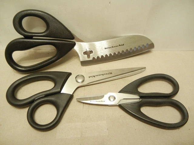 Ayuda De Cocina Tijeras De 3 Piezas Tijeras Santoku Cuchillo Hierba Tijera