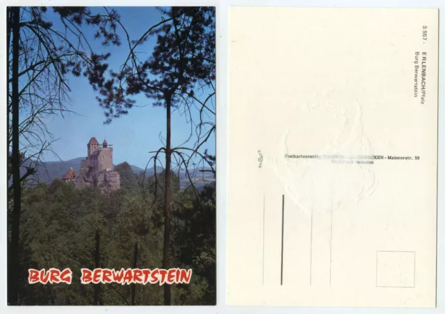 56362 - Erlenbach/Palatinate - Berwartstein Castle - old postcard