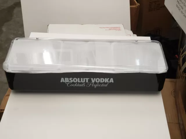 NEW Absolut Vodka Bar Caddy Garnish Tray Removal Condiment Container