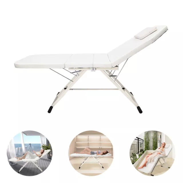 Portable Folding Massage Table For Beauty Salon Tattoo Therapy Couch Bed Chair